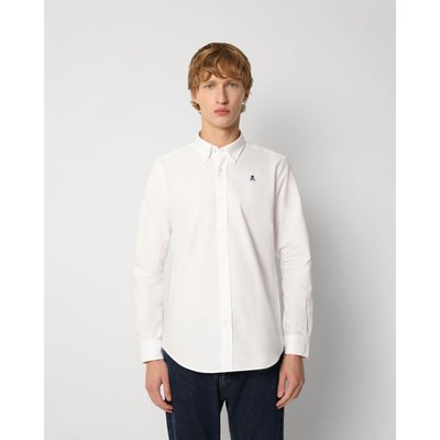 Chemise oxford skull contrastant SCALPERS
