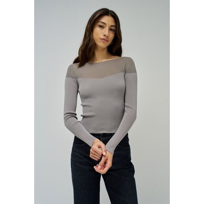 PULL AVEC TRANSPARENCE SALSA JEANS