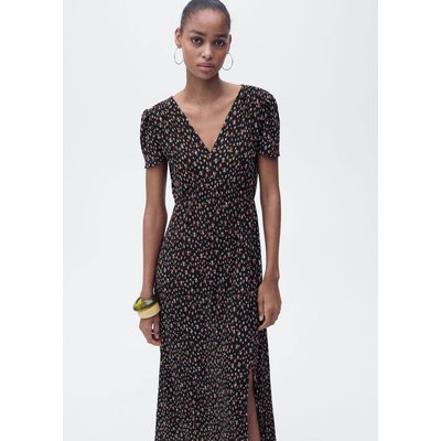 Robe midi fleurs MANGO