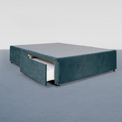 Universal Velvet 2 Drawer Upholstered Divan Base AIRSPRUNG