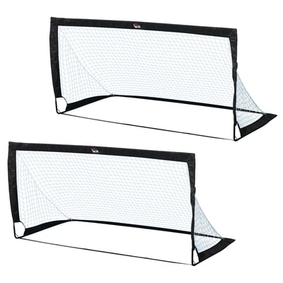 Filet de football Tissu Noir HOMCOM