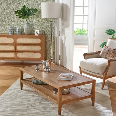Table basse double plateau en chêne MONTANA ROBIN DES BOIS