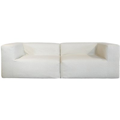 Canapé modulable en laine bouclée, déhoussable MX HOME