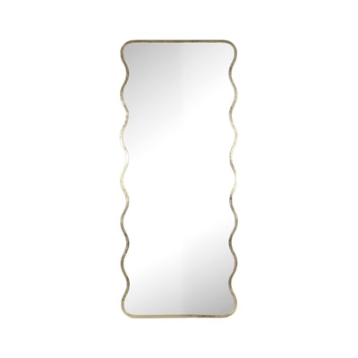 Miroir vagues fin métal 60x142cm EMDE