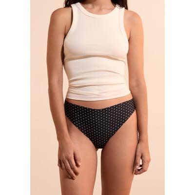 Tanga en microfibre sans couture à motifs CONFORT PRINT2 ETAM