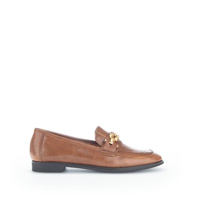 Mocassins en cuir à talon décroché GABOR
