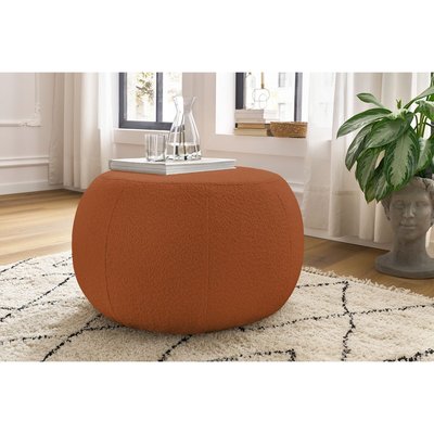 Pouf tissu bouclette, ALESIA BOBOCHIC