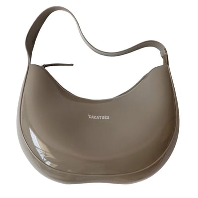 Umhängetasche LUA in glänzender Vinyl-Optik CACATOES