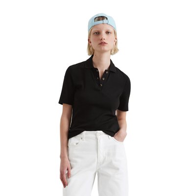 Polo slim en jersey côtelé doux MARC O’POLO DENIM