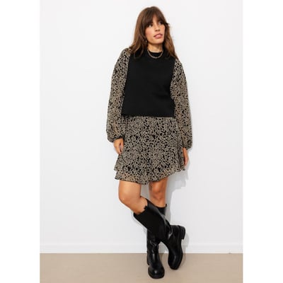 Robe courte effet 2 en 1 PROMOD