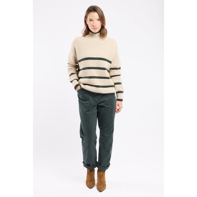 Pantalon droit velours - coton ARMOR-LUX