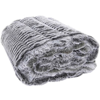 Plaid en polyester tissu doux Opulence 120 x 150 cm CMP