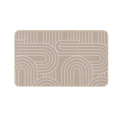 Tapis antidérapant imprimé design MODUL TOILINUX