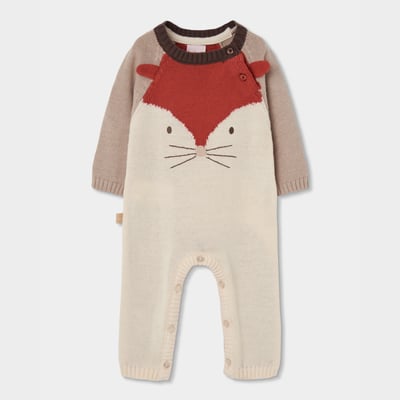 Pyjama bébé imprimé renard BOBOLI