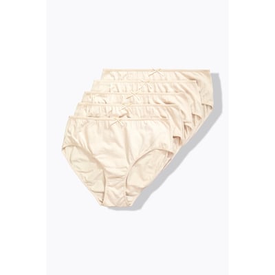 Culottes midi, lot de 5, coloris uni ULLA POPKEN