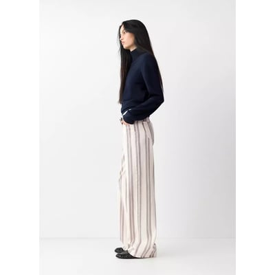 Jean straight-fit à rayures MANGO TEEN