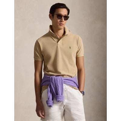 Polo coupe ajustée en piqué POLO RALPH LAUREN