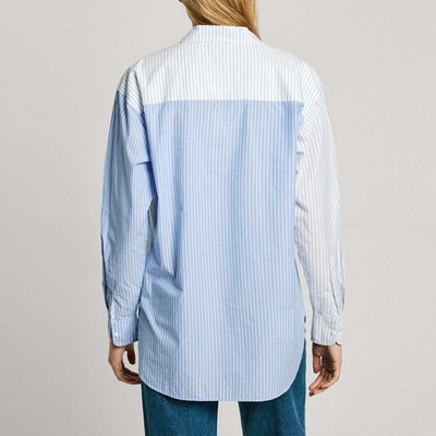 Chemise Oversize À Rauires En Popeline PEPE JEANS