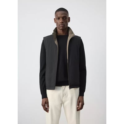 Gilet réversible résistant à l’eau MANGO MAN