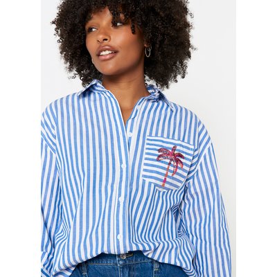 Chemise à rayures avec sequins LOLALIZA