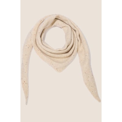Echarpe tricot triangle BREAL