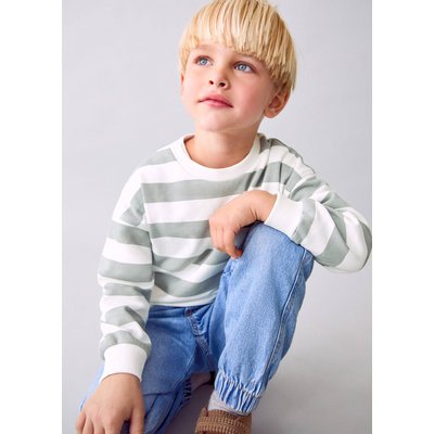 Sweat-shirt coton rayures MANGO BABY