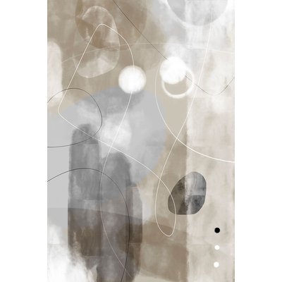Tableau abstrait et soft line n°3 HEXOA