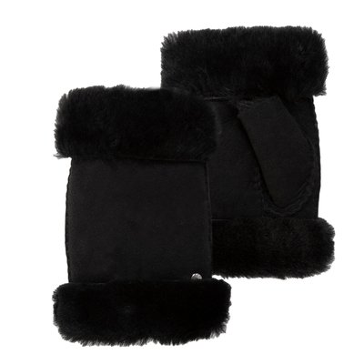 Mitaines chauds et doux, en cuir de mouton retourné, et intérieur imitation fourrure ISOTONER
