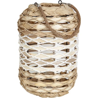 Lanterne en rotin naturel ambiance chaleureuse pour la maison RECOLLECTION