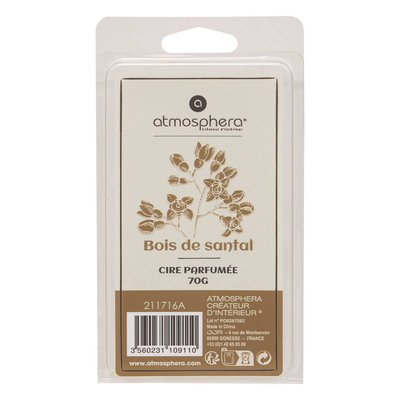 CIRE PFM LAURA BOIS 70G ATMOSPHERA