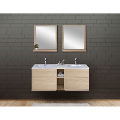 Meuble double vasque +miroir ENIO MOB IN