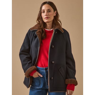 Manteau gansé intérieur sherpa CYRILLUS
