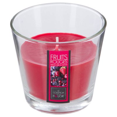 Bougie parfumée dans pot en verre NINA ATMOSPHERA