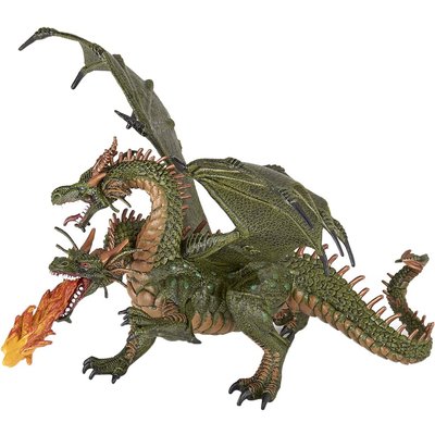Figurine Dragon deux têtes PAPO