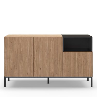Buffet 3 portes en bois et métal L140cm - Austin DRAWER