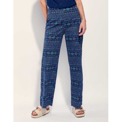 Pantalon droit large coton ATALIA LA FIANCÉE