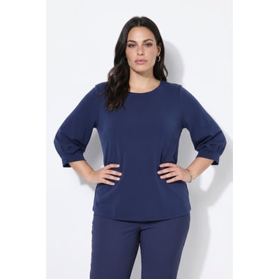 Sweat-shirt avec plis fantaisie ULLA POPKEN