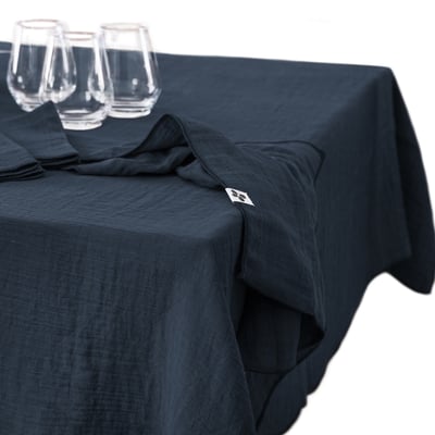 Nappe rectangle gaze de coton Gaia EDEN
