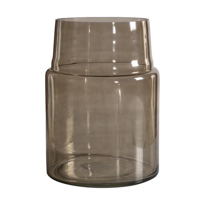 35cm Green Glass Vase SO'HOME