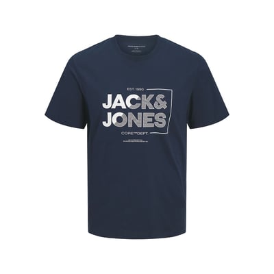 Te-shirt manches courtes, col rond, logo JACK & JONES