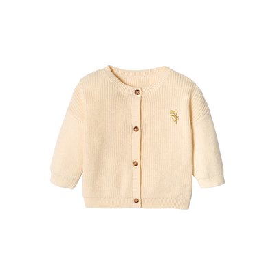 Gilet en côtes anglaises motif irisé VERTBAUDET