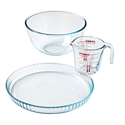 Kit pâtisserie : Broc mesureur / jatte 2L / Moule spécifique PYREX