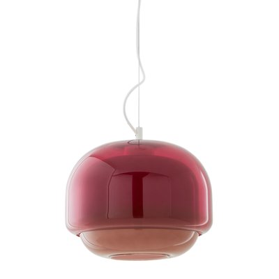 Abajur de teto em vidro de cor Ø30,5 cm, Kinoko LA REDOUTE INTERIEURS