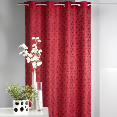Rideau ameublement en Shantung doublé Fantaisie HOME MAISON