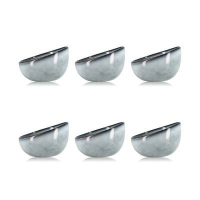 Lot de 6 coupelles en grès 12cm, ARONAL OGO LIVING