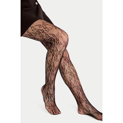 Collants aspect dentelle CACHE CACHE