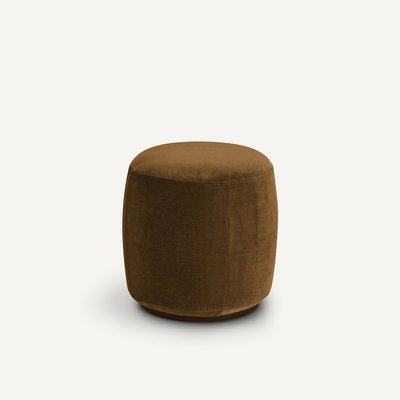 Poef in fluweel, Rosebury design E.Gallina AM.PM