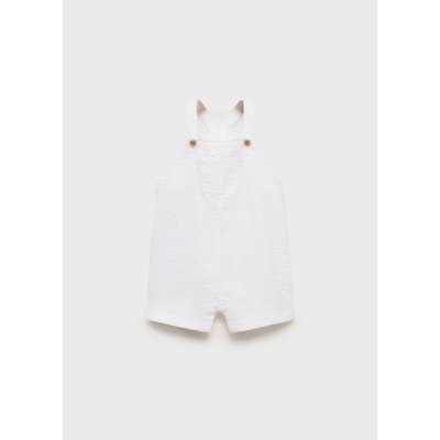 Salopette coton texturée MANGO BABY