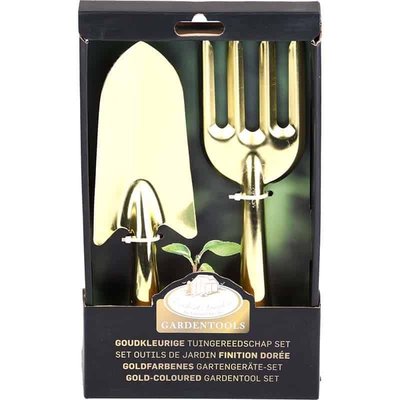 Kit de 2 Outils de jardin dorés ESSCHERT DESIGN