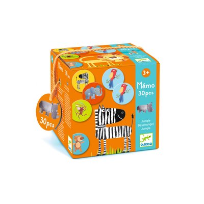 Jeu éducatif Mémo jungle DJECO